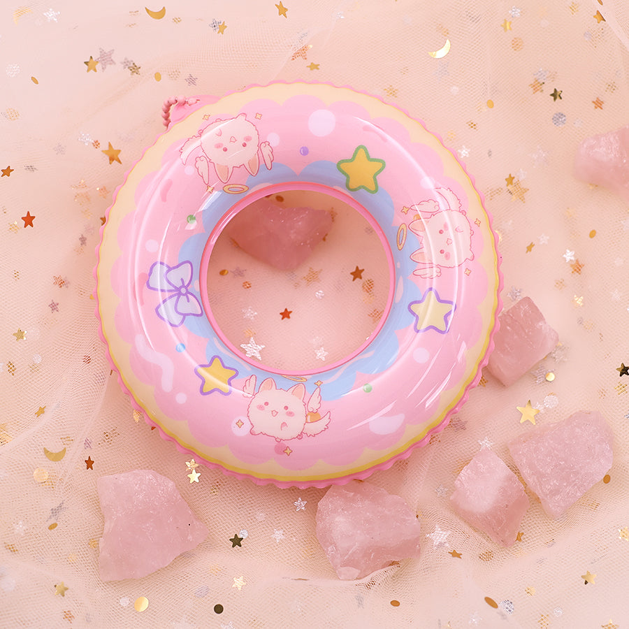 Custom Swim Ring Keychain
