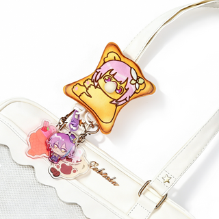 Custom Mini Pillow Bag Charm Buckle