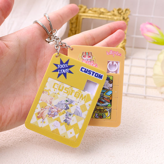 Custom Jigsaw Puzzles keychain