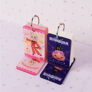 Custom Acrylic Loose-Leaf Binder Memo Pads Standees