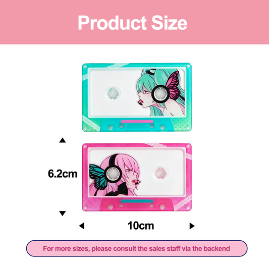 Custom Acrylic Retro Cassette