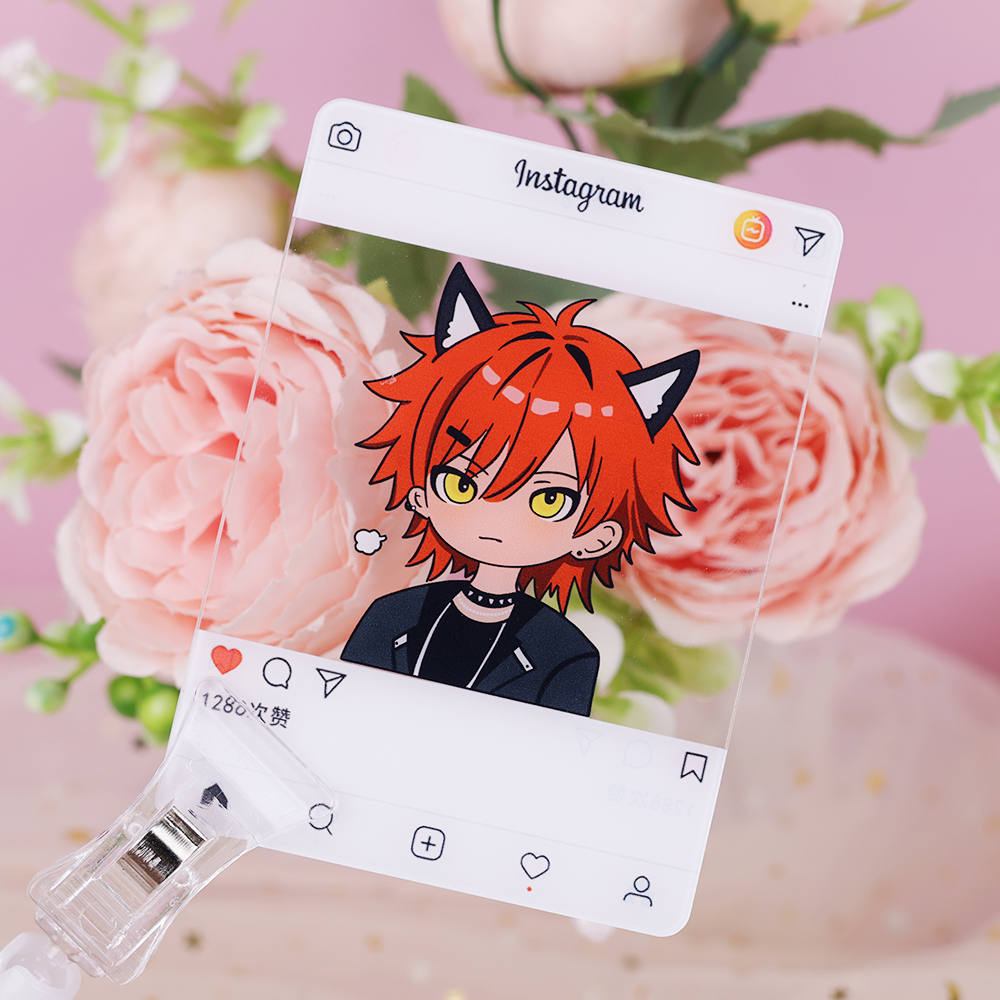 Custom INS Transparent Cards