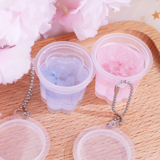 Custom Transparent jelly keychain