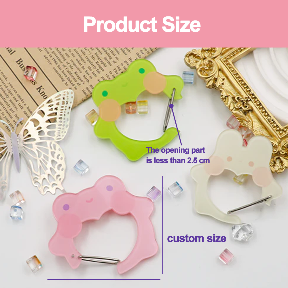 Custom Acrylic Cartoon Carabiner