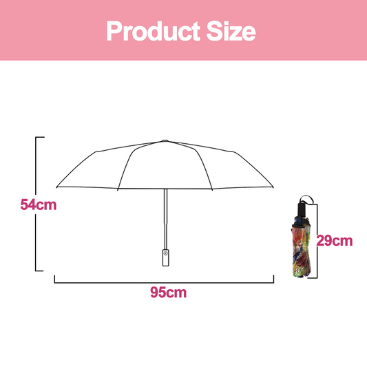 Custom Transparent color window umbrella
