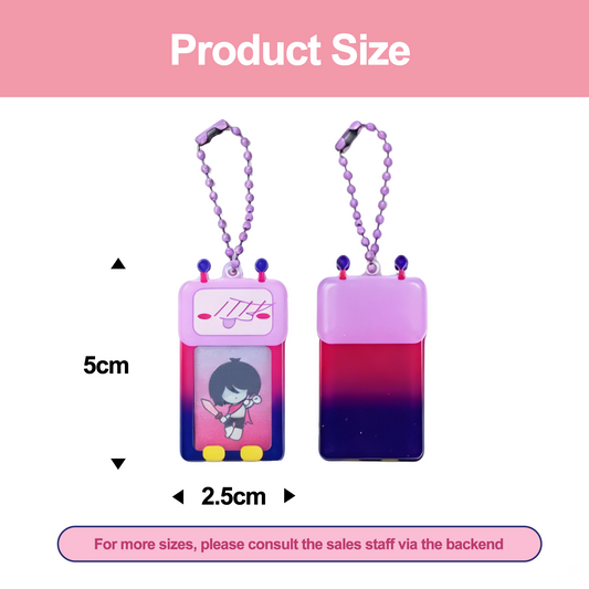 Custom micro photocard holder