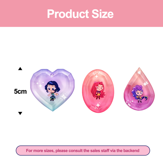 Custom Imitation Gem Acrylic Ornament