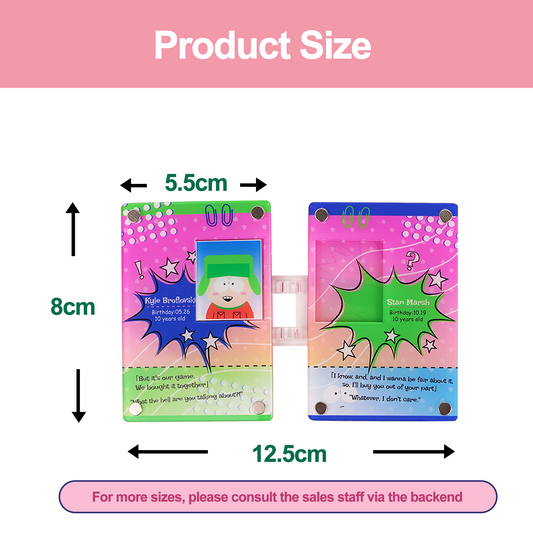 Custom Acrylic magnetic comic books