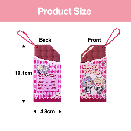 Custom PVC Crispy Cookie Keychain