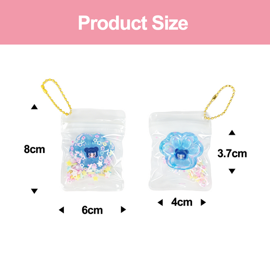 Custom Cat Paw Squishy Keychain