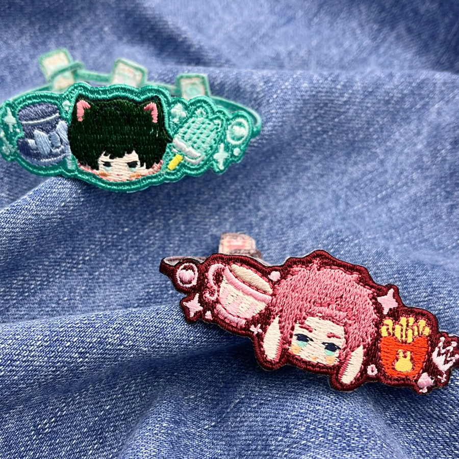 Custom Embroidered bracelet