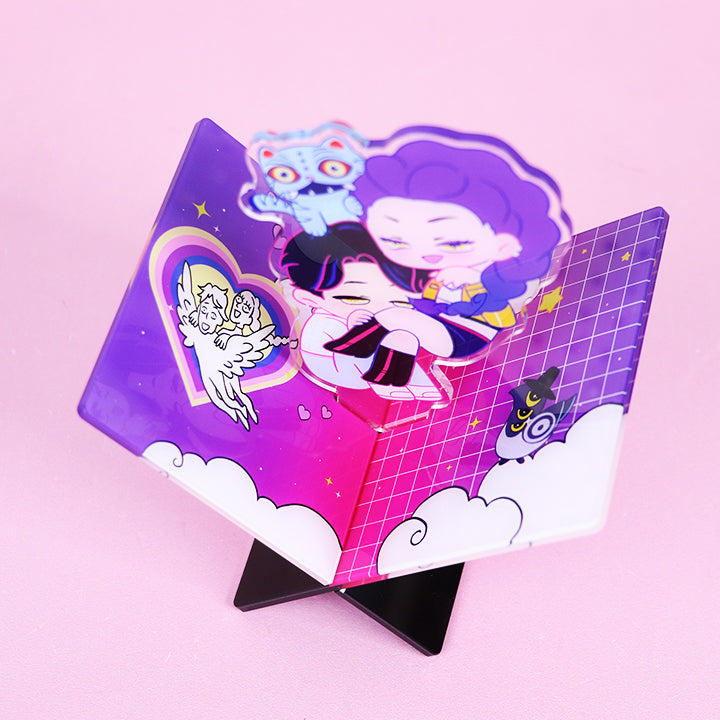 Custom pop-up Shape Standee