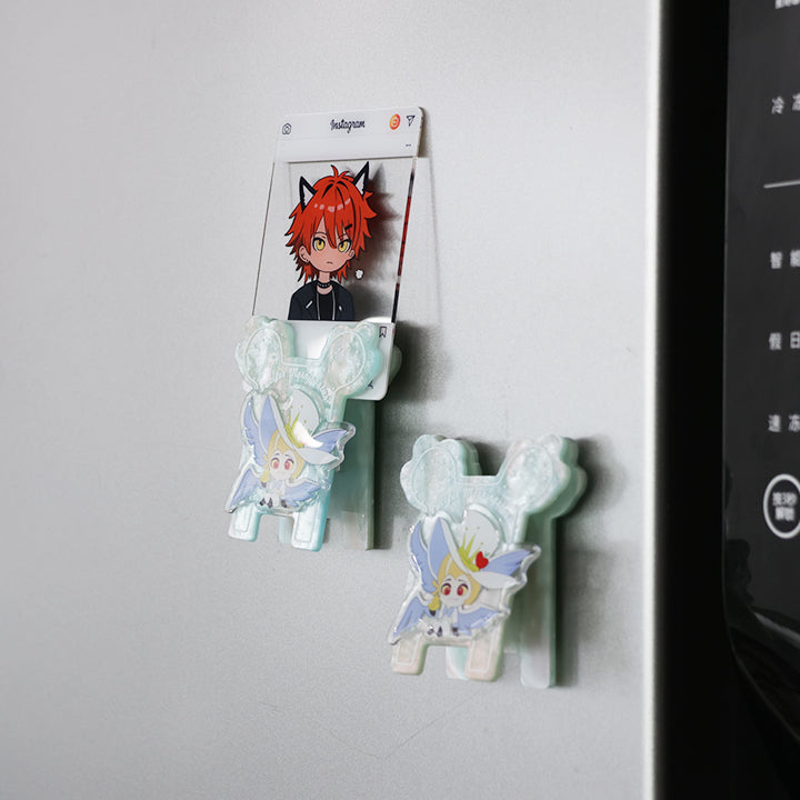 Custom Acrylic stand fridge magnet