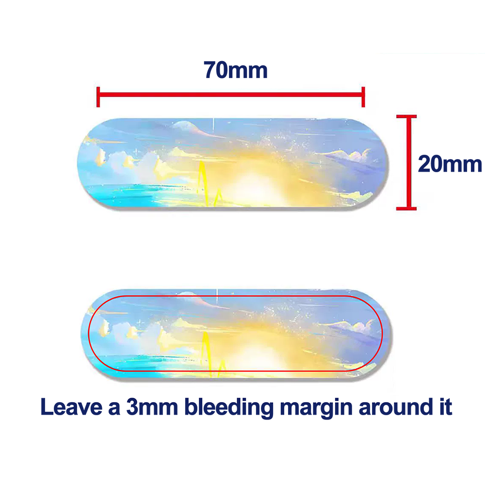 Custom adhesive bandage