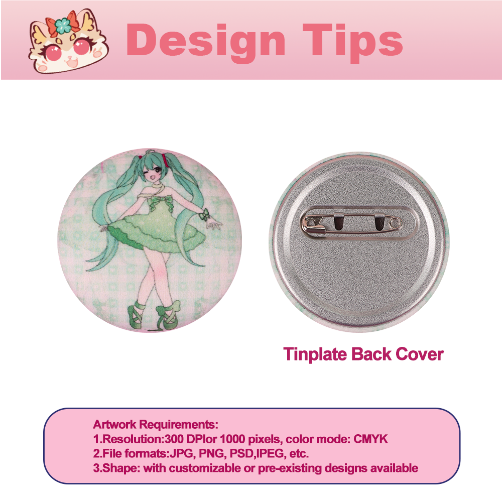 Insignias de peluche personalizadas