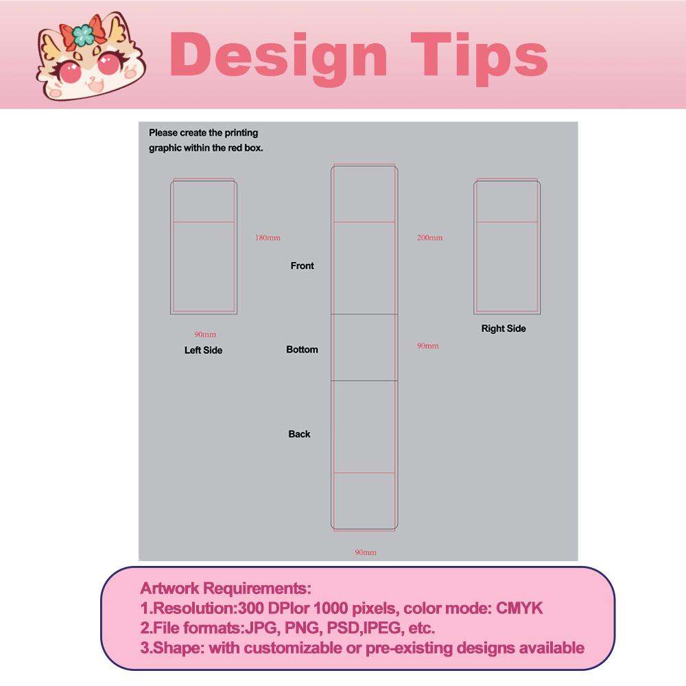 Custom Milk Carton Doll Bag