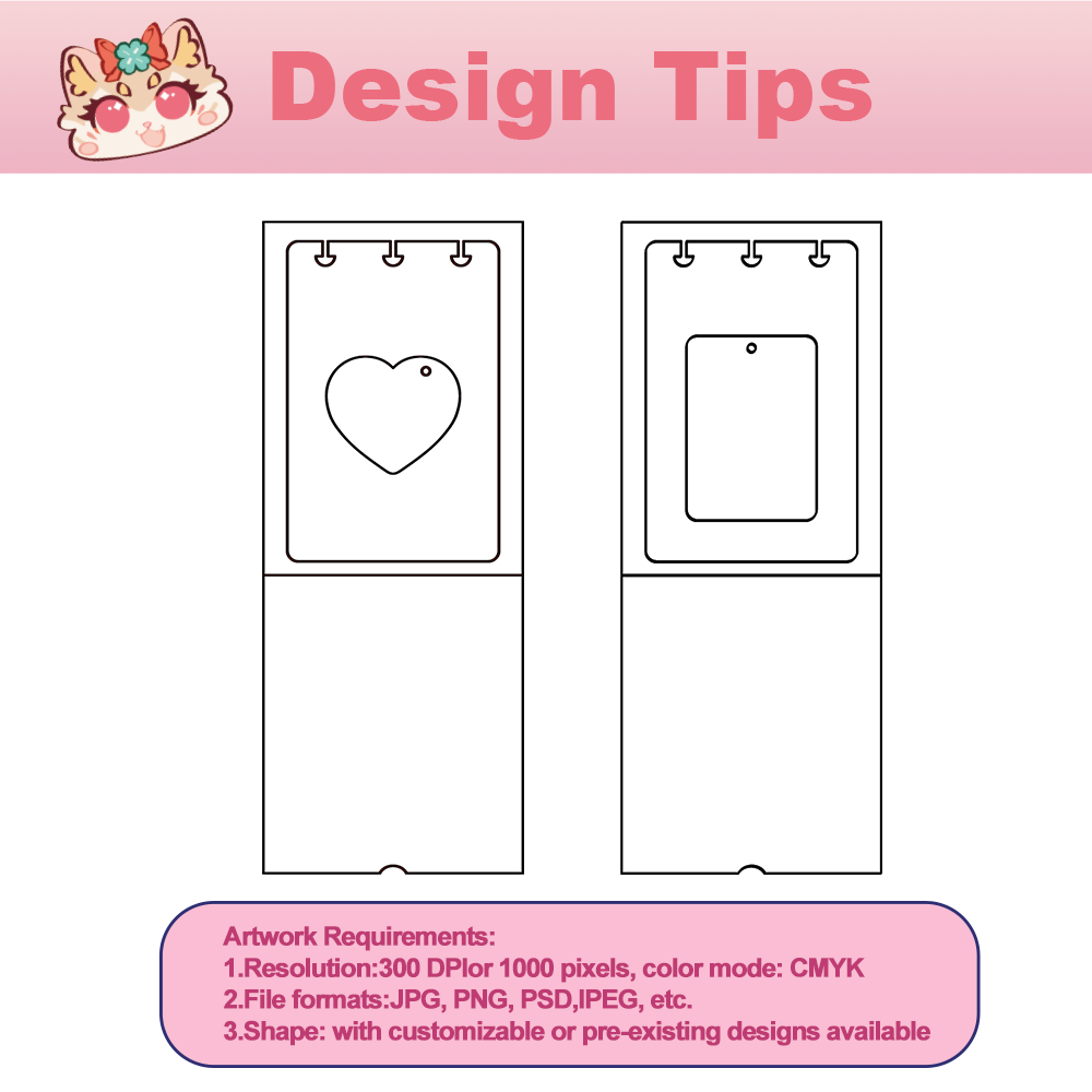 Custom PVC Card storage stand