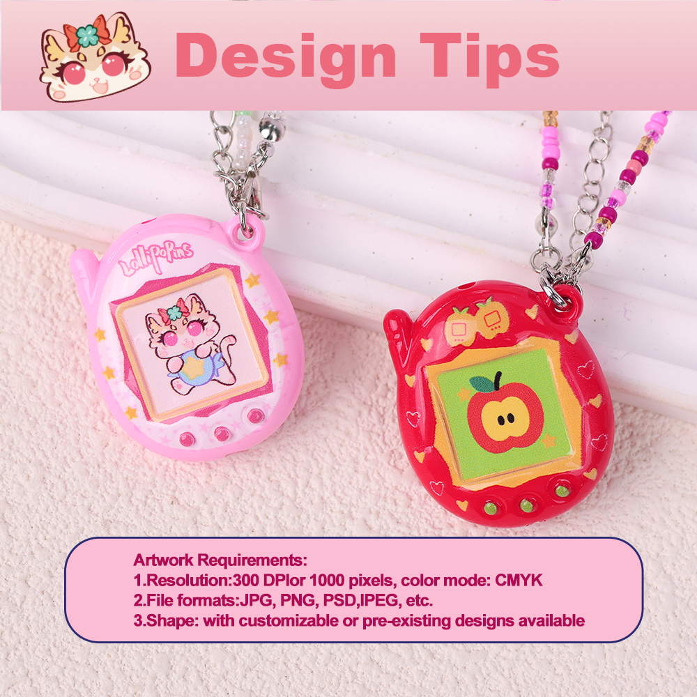 Custom Tamagotchi bead