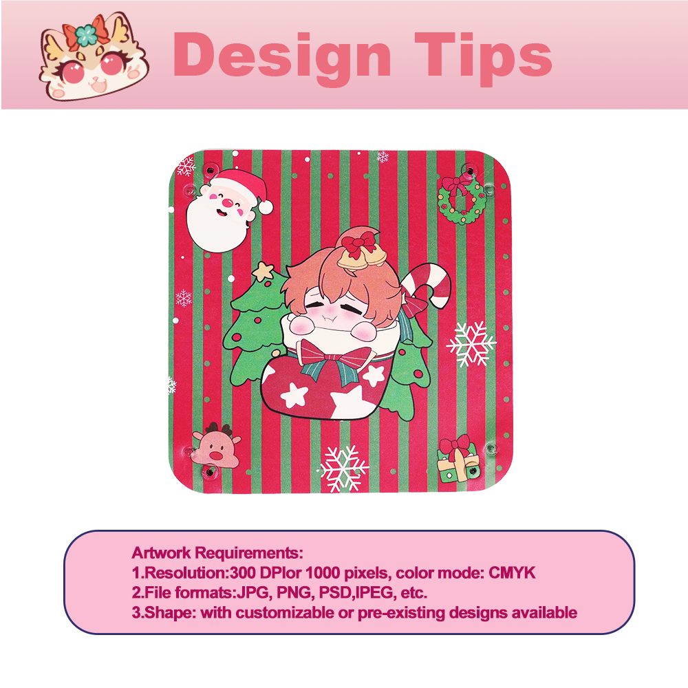 Mosquetón acrílico personalizado