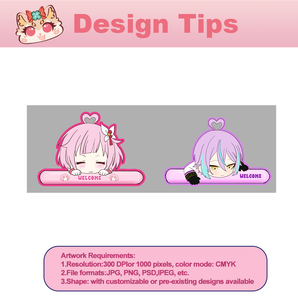 Custom Acrylic Pin Keychain