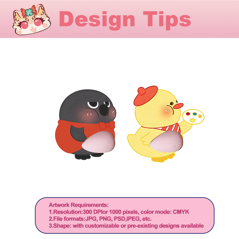 Custom Acrylic butt keychain