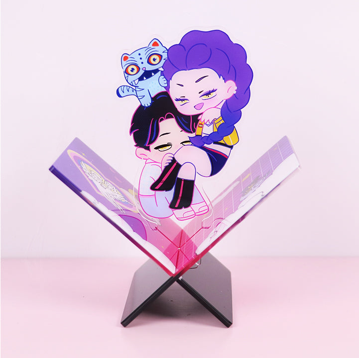 Custom pop-up Shape Standee
