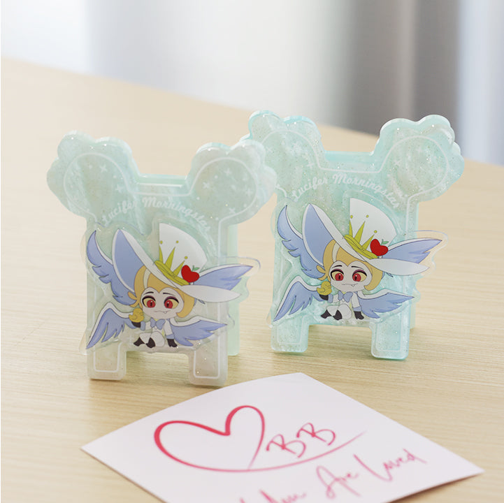 Custom Acrylic stand fridge magnet