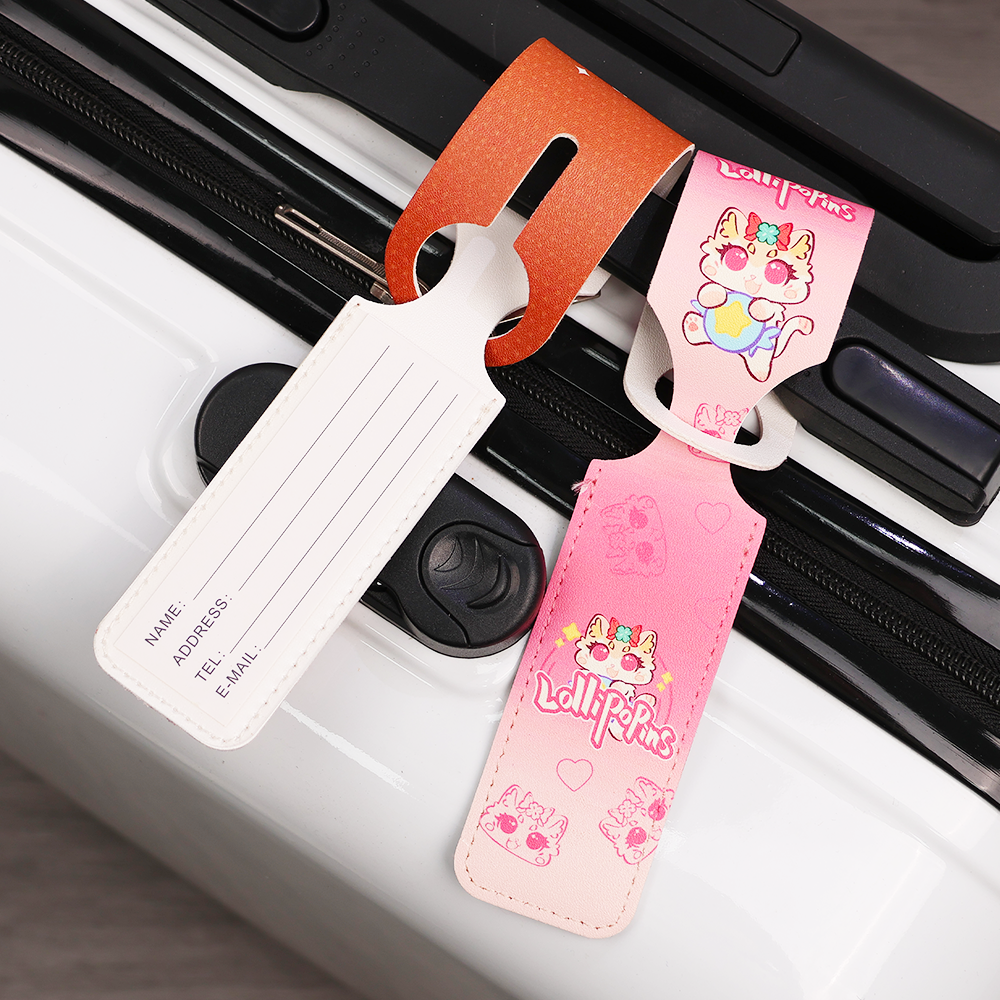 Custom Long luggage tag