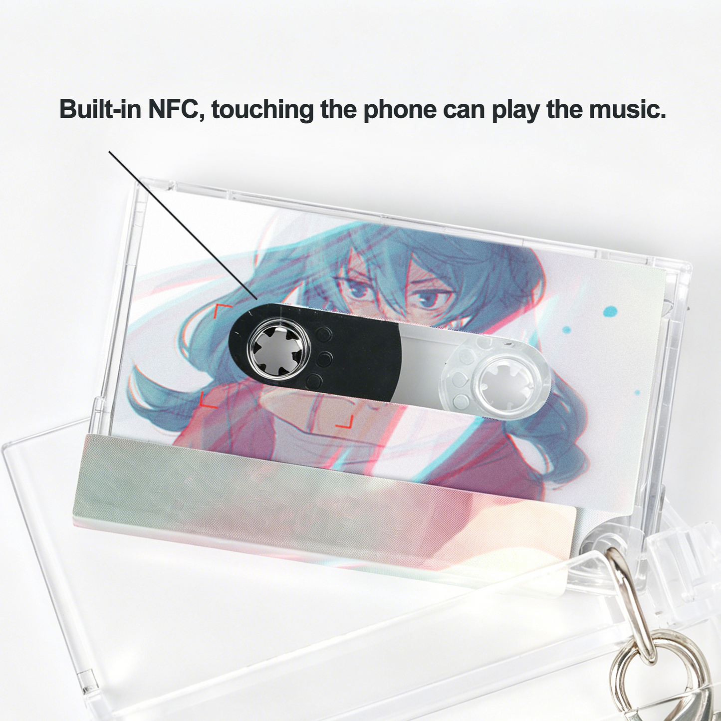 Custom Mini NFC Cassette Box Key