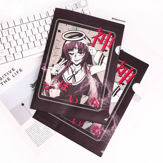 Custom A4 Clear Plastic L Pocket Folder