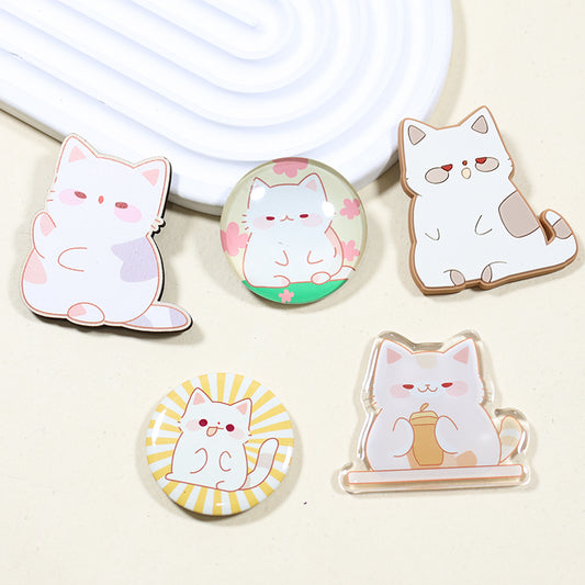 Custom 2D fridge magnet