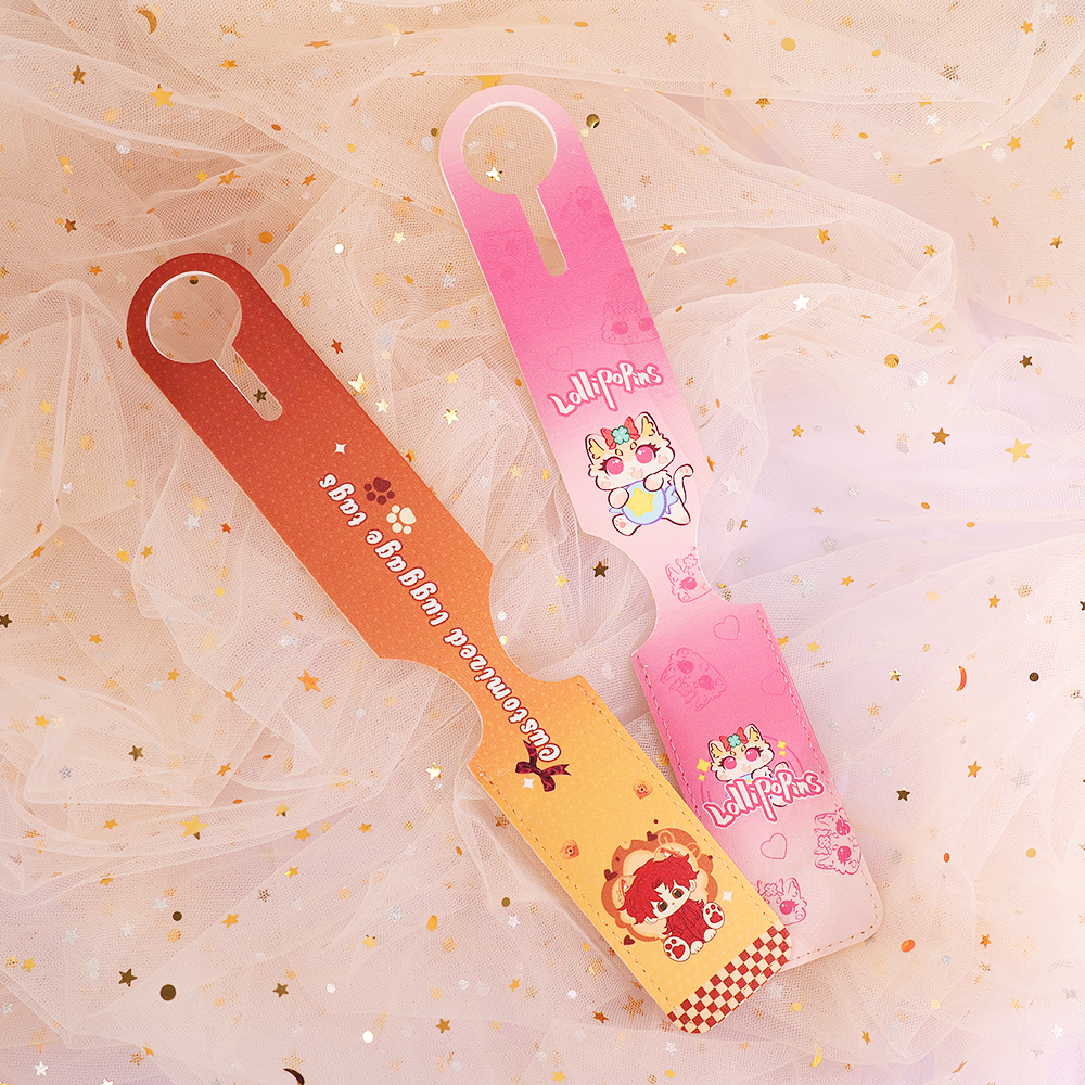 Custom Long luggage tag