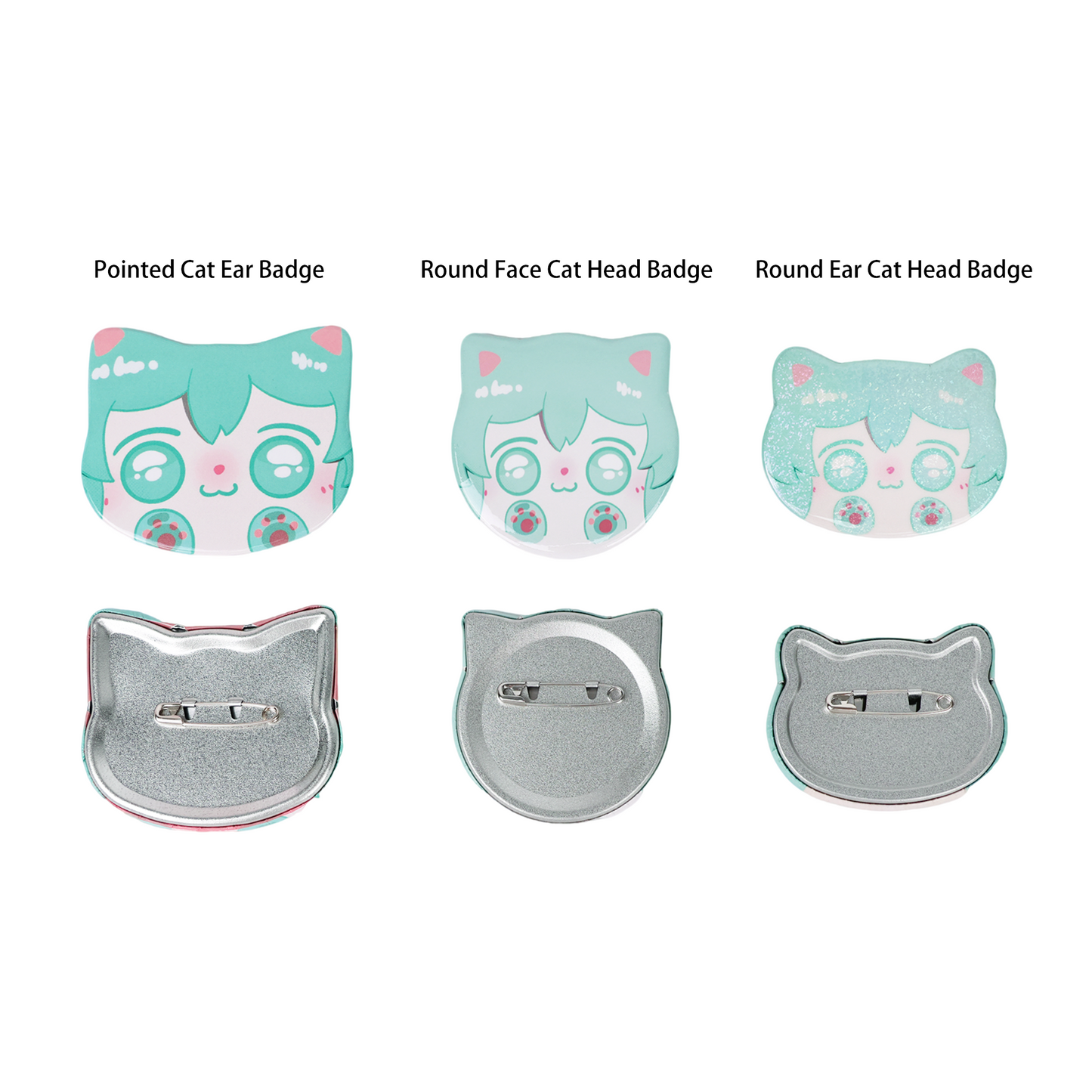 Custom Cat head badge