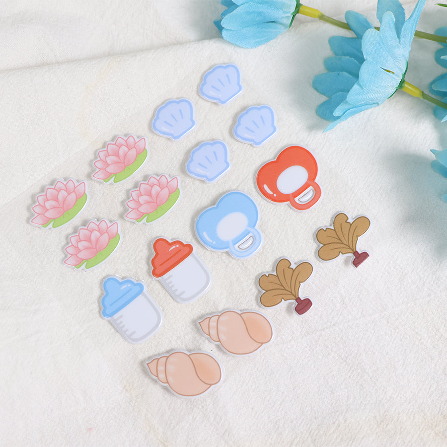 Custom cotton pvc Stickers