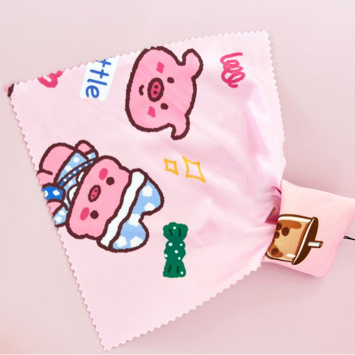 Custom Glasses cloth keychain