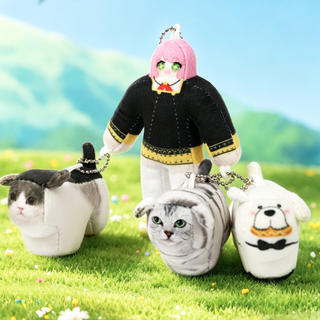 Custom 3D Stuffed Doll Keychain