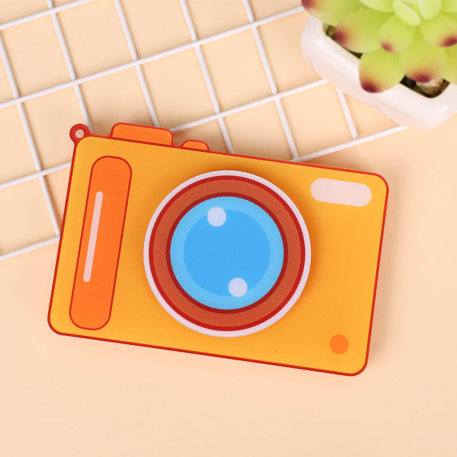 Custom acrylic camera keychain