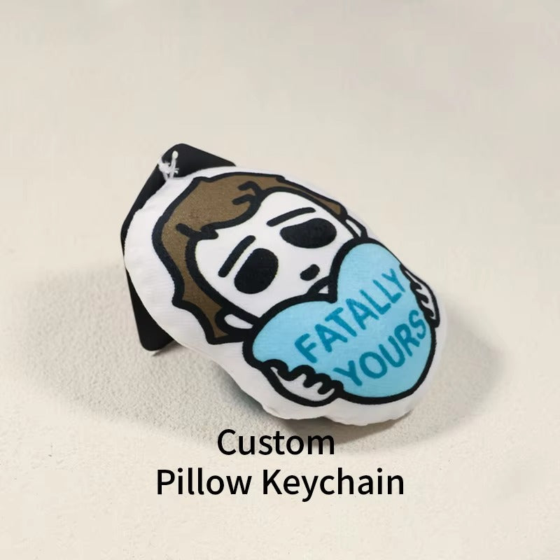 Custom Pillow keychain