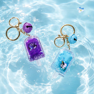 Custom Liquid popsicle keychain