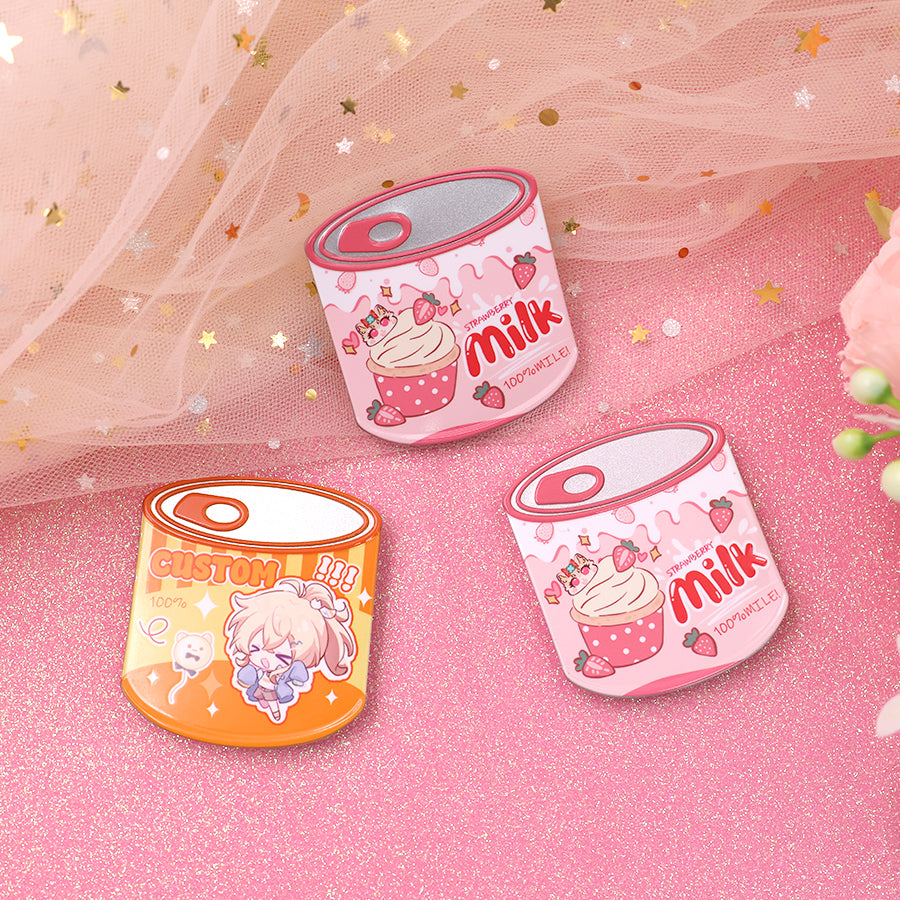 Customized Can-Shaped Badge