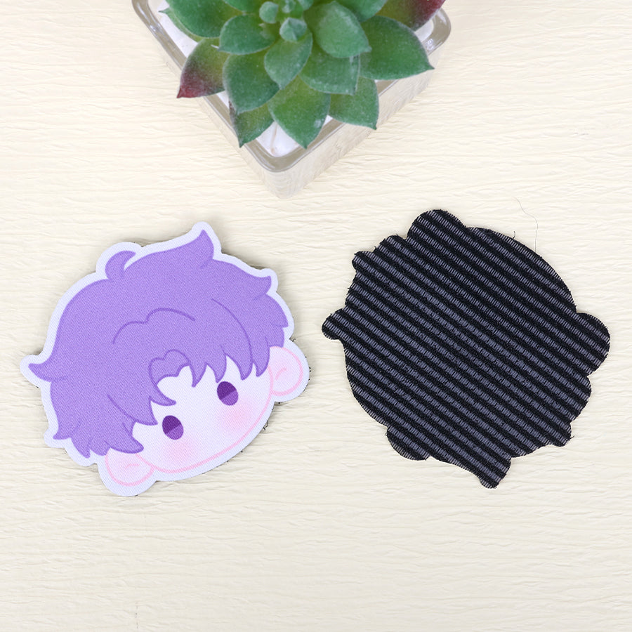 Custom bangs holder