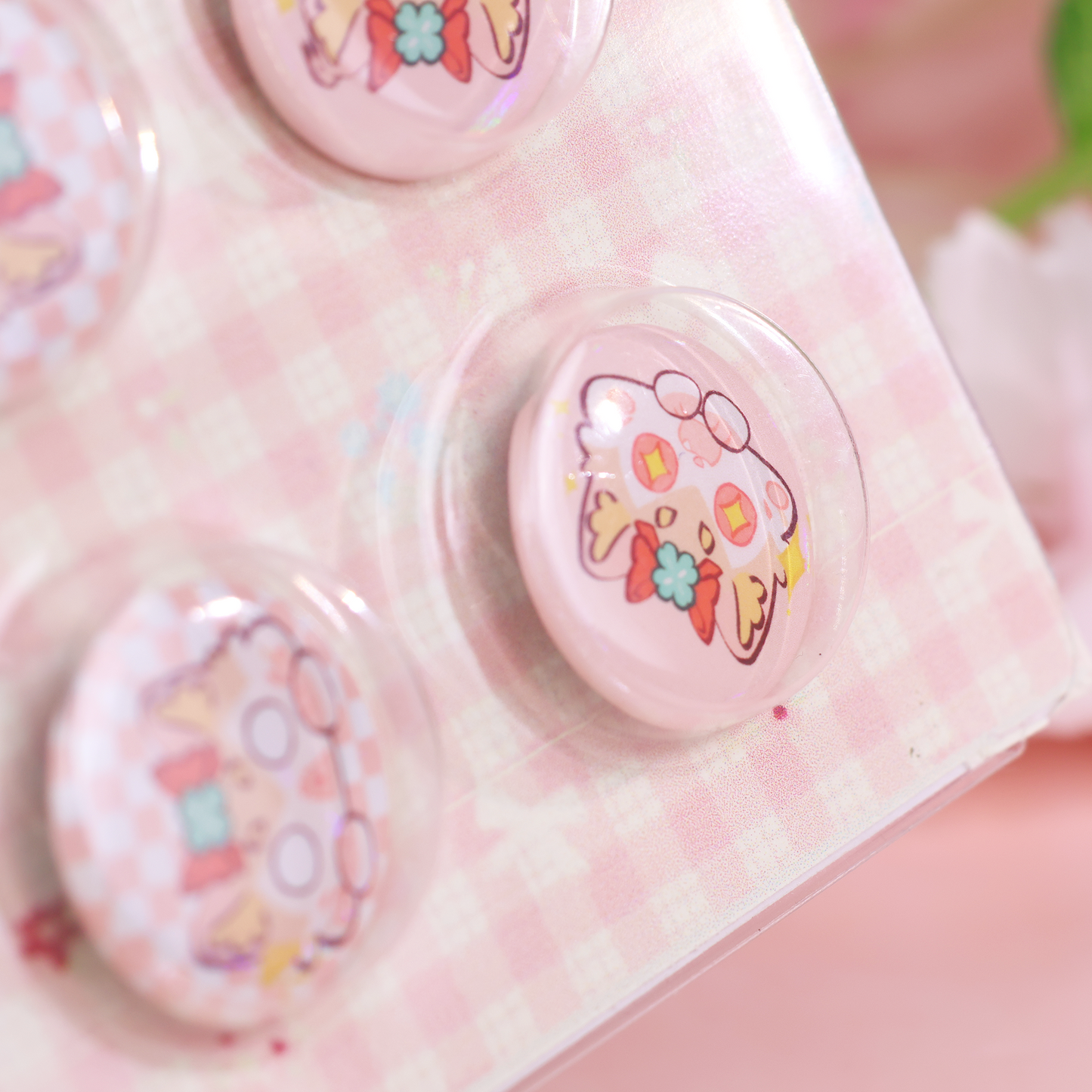 Custom Paper Card Pill Button Pin