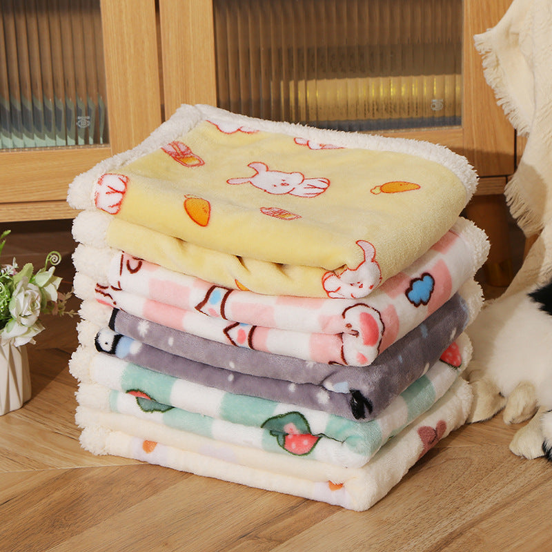 Custom sherpa blanket