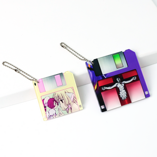 Custom Acrylic floppy disk replica
