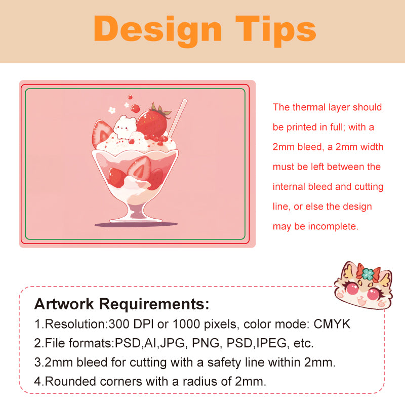 Custom lenticular card( Back is blank)