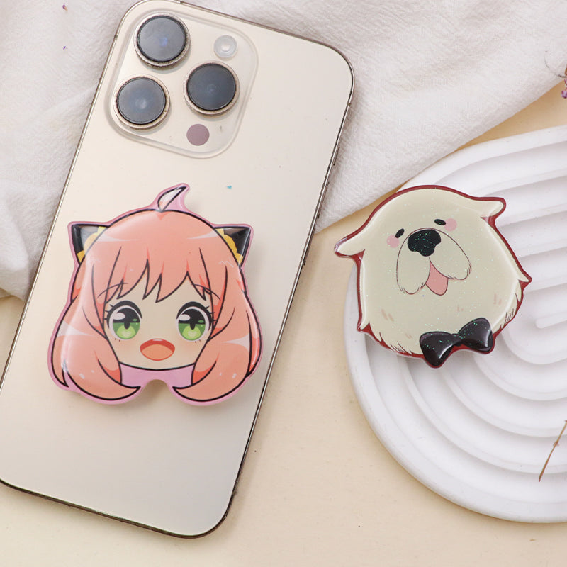 acrylic phone grip