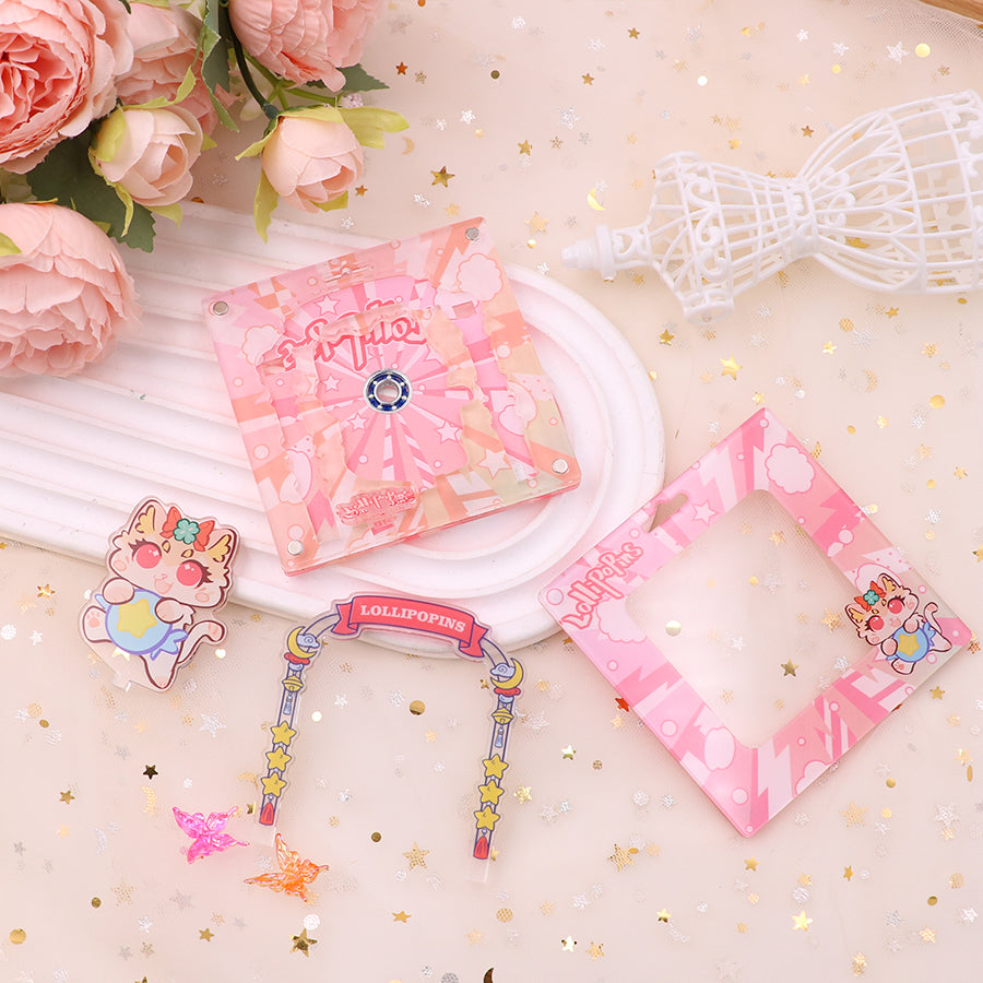 Custom Acrylic 3in1 keychain