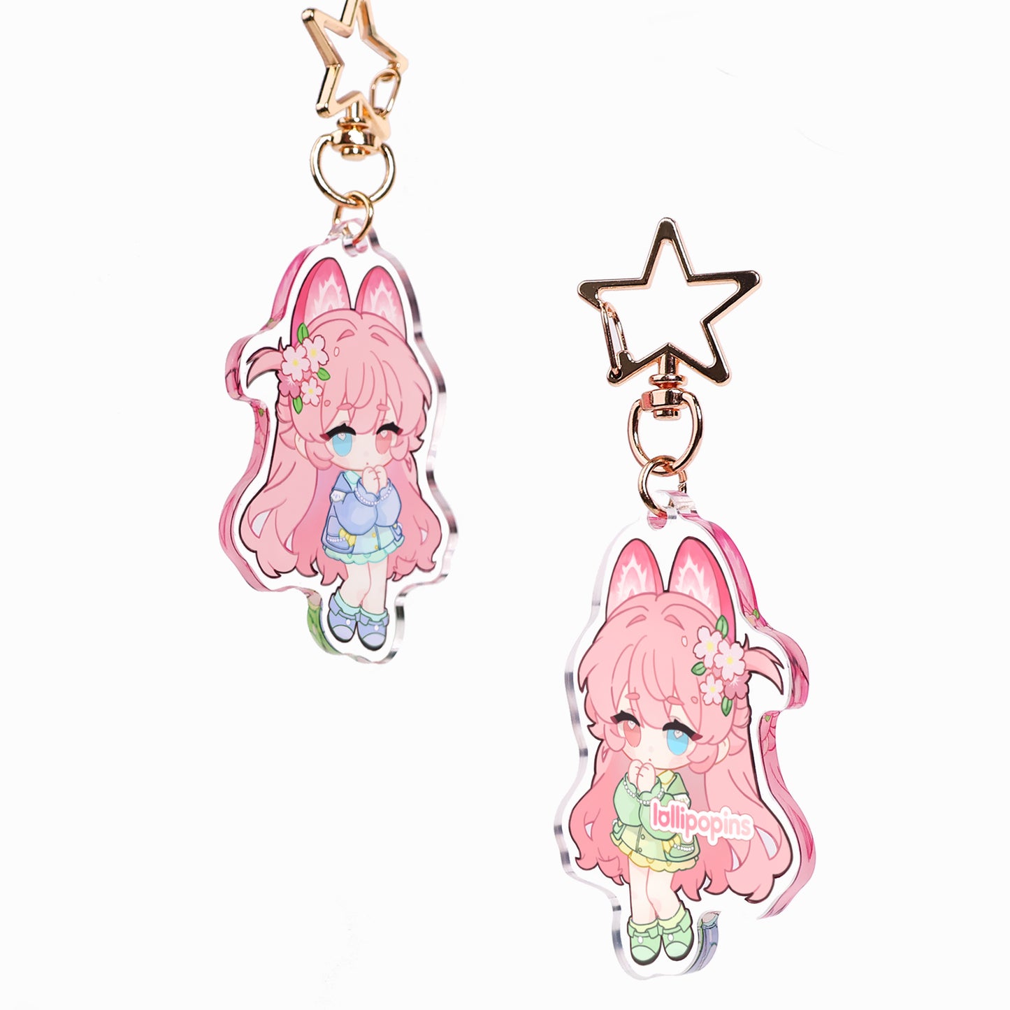 Custom Acrylic Anime Keychain