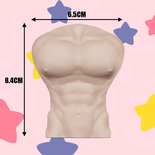 Custom Acrylic silicone chest muscle
