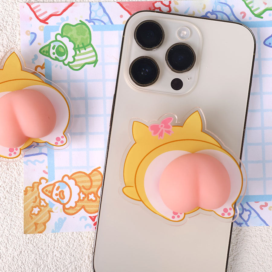 Custom Acrylic butt keychain